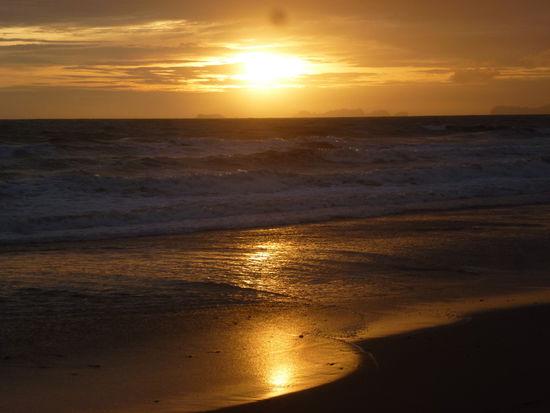Sonnenuntergang am Khlong Nin Beach