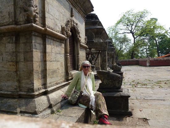 Die Touristin mit lieben Gruß an Alle!