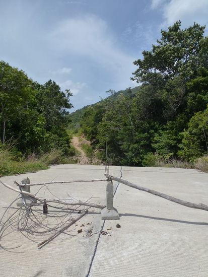 Manchmal ist aber einfach auch die Straße zu Ende