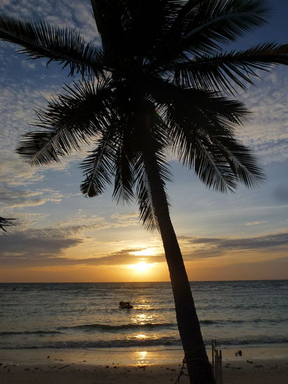 Die Sonnenuntergänge sind einfach nur schön