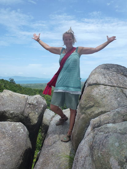 Blick bis nach Koh Samui, wow!