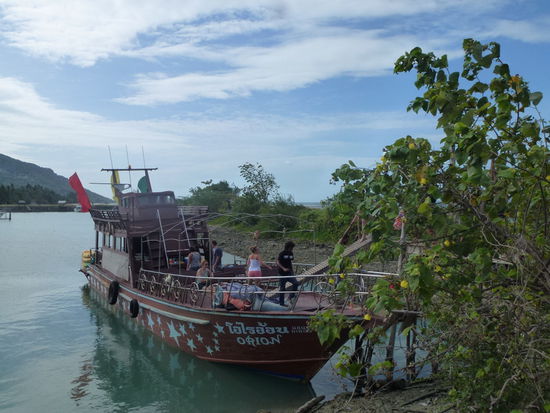 Unser Schiff, die Orion (musste ich mir diesmal mit mehr als zwei Leuten teilen!)