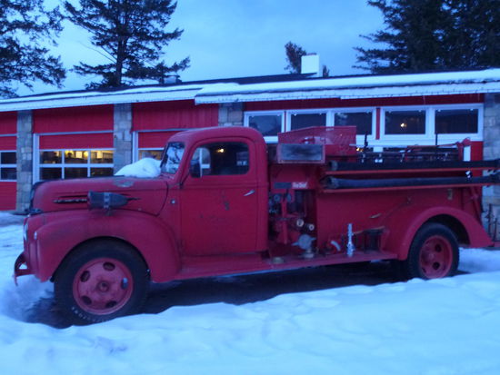 Altes Feuerwehrfahrzeug