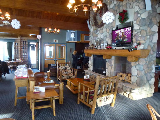 Eagle Chalet mit Kamin