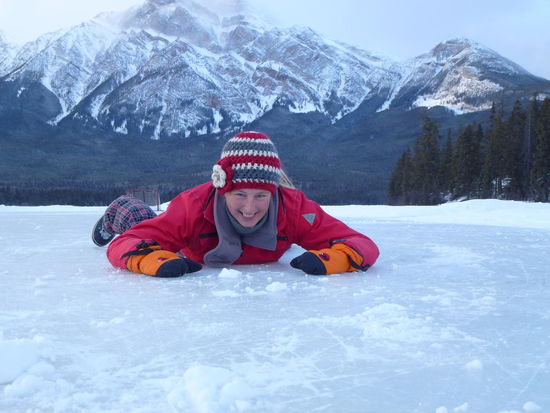 Schwimmen auf dem Pyramidlake 