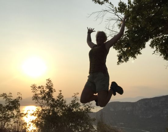 Ich kann Fliegen!!! Für einen Selbstauslöser gar nicht schlecht, oder?