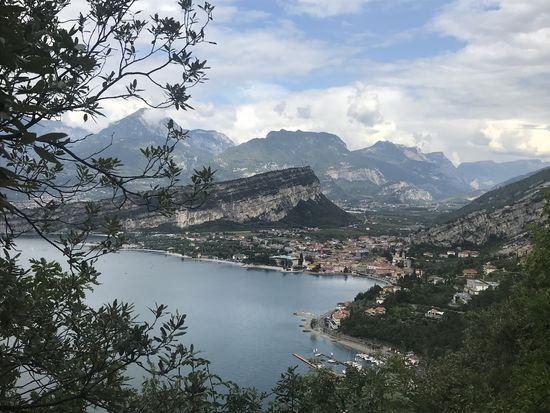 Blick auf Torbole