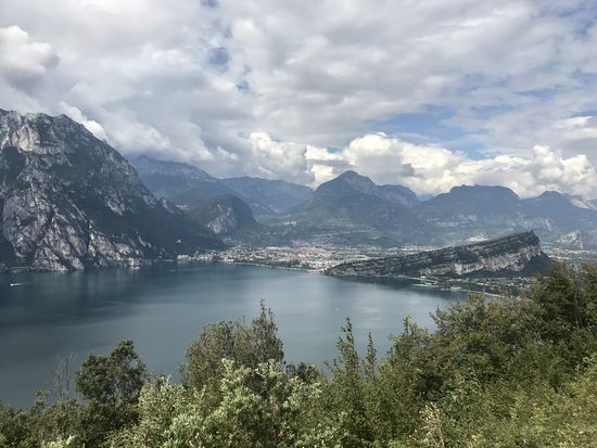 Blick auf Riva del Garda