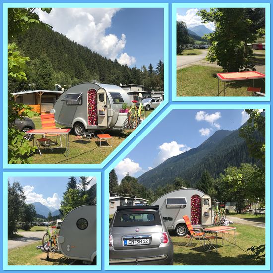 Camping Edelweiß in Volderau! Traumplatz mit Blick auf den Gletscher