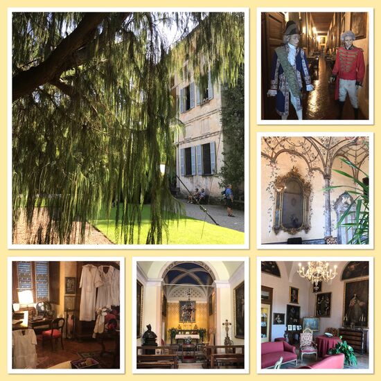 Isola Madre Palast mit Kaschmirzypresse