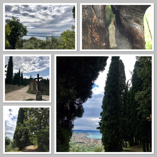 Eremo San Giorgio hinter Mauern