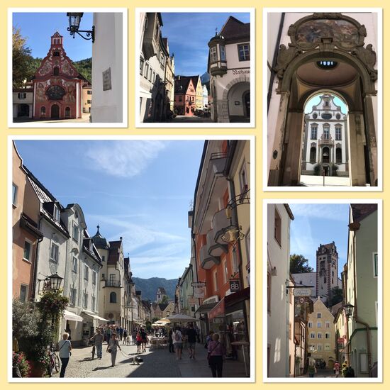 Wunderschönes Städtchen Füssen