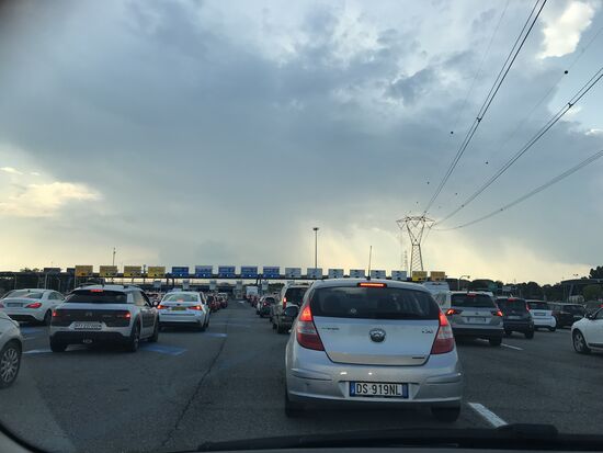 Diese Mautstellen stressen mich mit Gespann