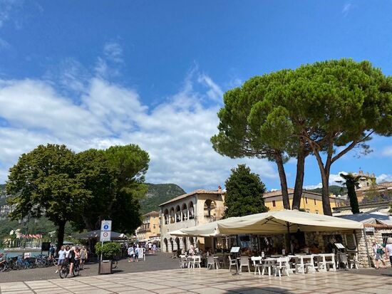 Startpunkt der Tour: Garda