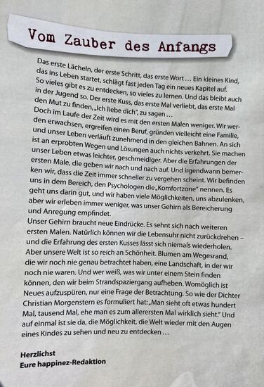 Das las ich nach der Tour… ja und es spricht mir aus der Seele!