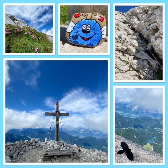 Aufstieg zum Mangart