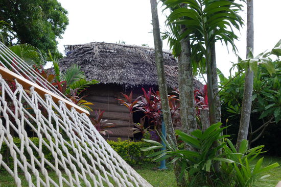 In der Hängematte neben meiner fale - was für ein Leben!