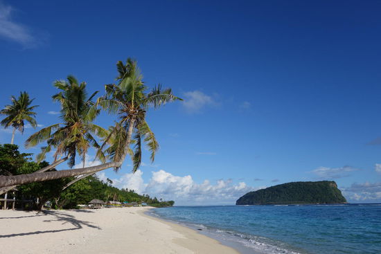 Nein, keine Postkarte. Lalomanu.