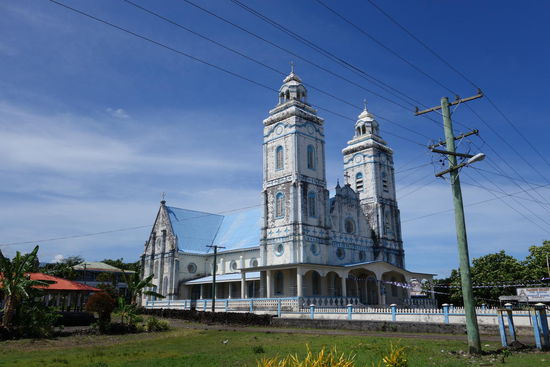Eine der vielen, vielen imposanten Kirchen Samoas