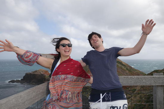 ...mit Minami und Marton