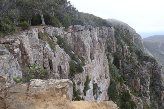 Auf dem Weg zum Cape Raoul