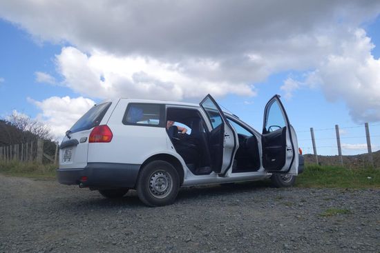 Unser Luxusgefährt (und Schlafzimmer)