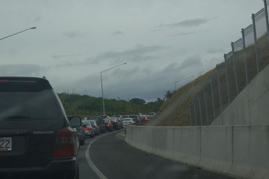 Auf den "Umgehungs"straßen zurück nach Auckland
