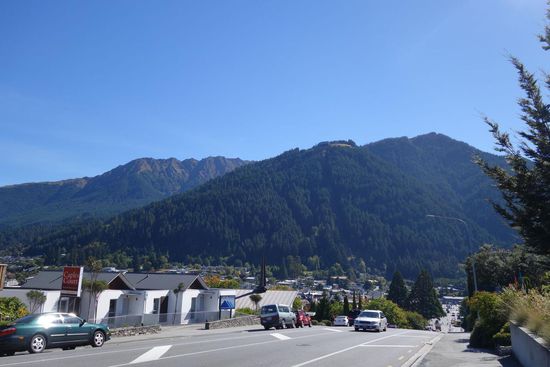 Morgendliche Ankunft in Queenstown