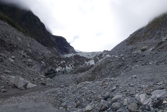 Auf dem Weg zum Gletscher