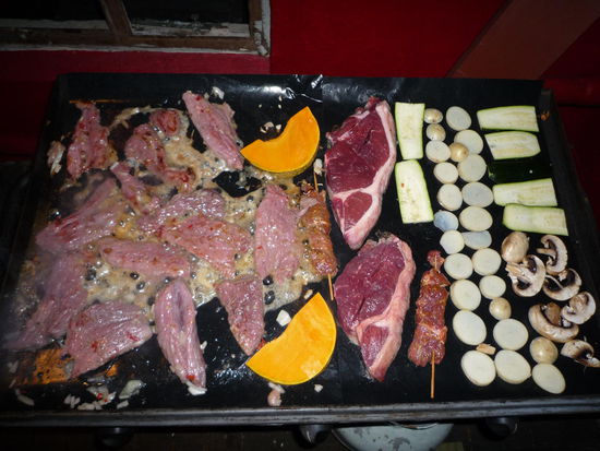 Na, welches gute Stück Fleisch war wohl meins?! 