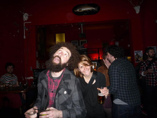 ...und der darf auch nicht fehlen...Simon, der wohl am meisten auf den Tanzflächen Melbournes vertretene Bewohner dieser Stadt