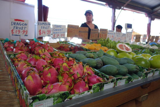 Auf dem Victoria market