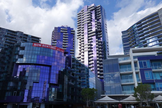 Sterile Docklands-Bauten