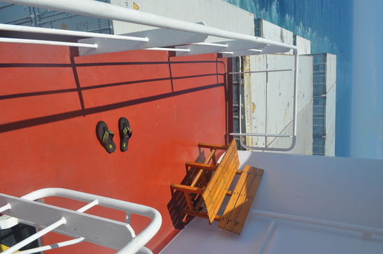 Einer meiner Lieblingsplätze an Bord