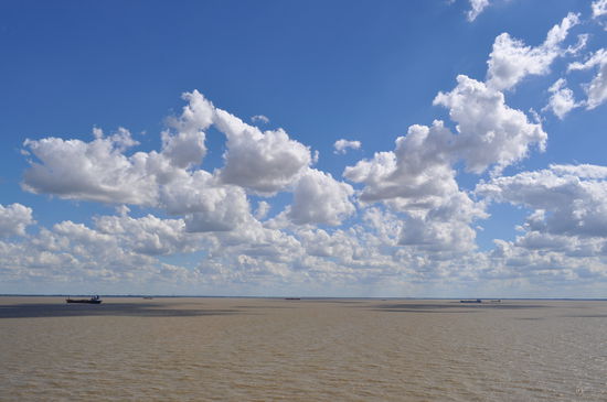 "Brühe" des Rio de la Plata