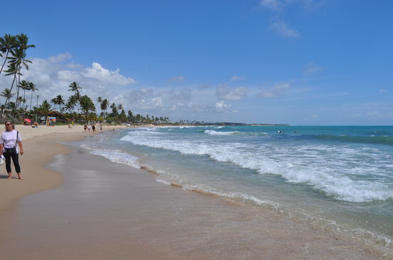 Am Strand von Porto de Galinhas