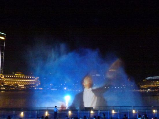 Sound- und Mediashow Singapur