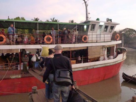 Abfahrt nach Mrauk U