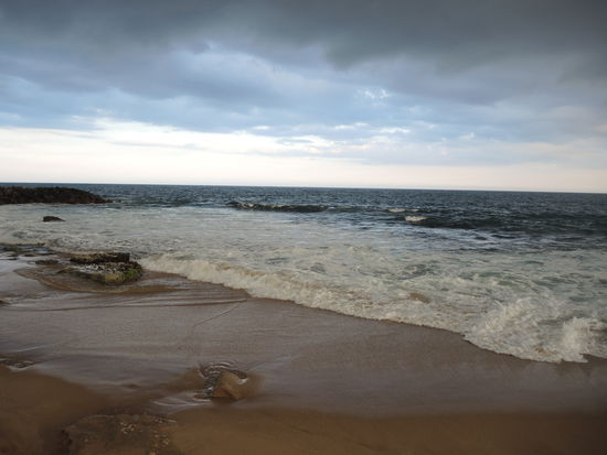 Kurz vor einem Regenschauer