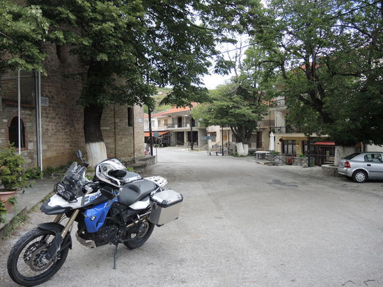 Kurz nach der mazedonischen Grenze