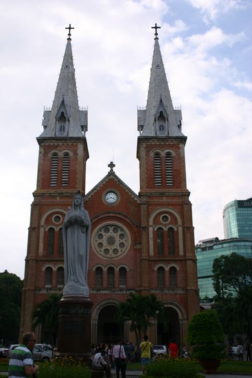 Die Kadedrale von Saigon