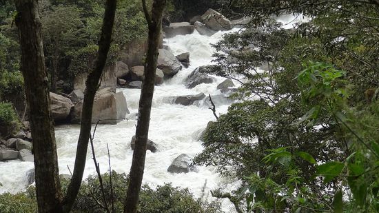 Wasserfälle en mass