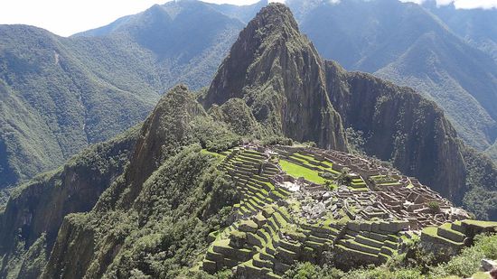 Machu Picchu von oben