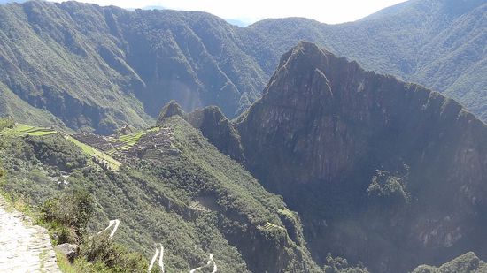 Machu Picchu vom Sonnentor aus