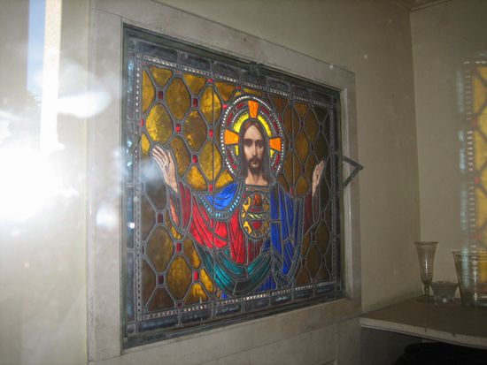 Ein Bild aus einer der Gruften in Recoletta