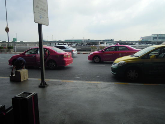 Überall pinke Taxen...die würden der Lena gefallen!!