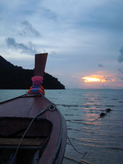 Sonnenuntergang am Strand....
