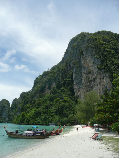 Das ist unser Strand 5 Meter vor der Tür