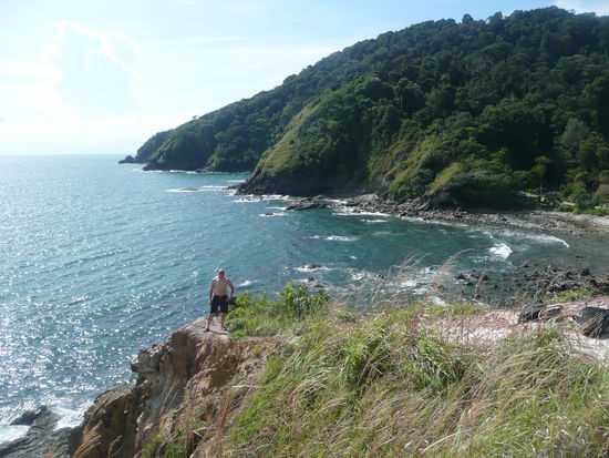 Eigentlich wollte Christian nen Cliff-jump machen, aber wir konnten ihn dann doch üerreden es zu lassen