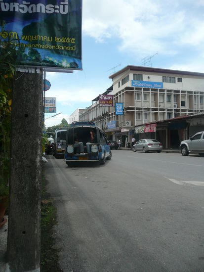 Unser Taxi in Krabi Town
